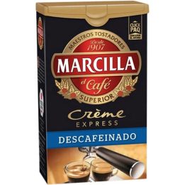Marcilla molido Creme Express descafeinado mezcla , 250 gramos