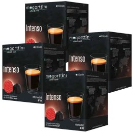 Intenso Mogorttini 4 cajas de 16 cápsulas compatible Dolce Gusto