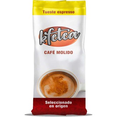 Kfetea Café Molido Intenso Natural 250 gramos de café molido Kfetea Café Molido Intenso Natural 250 gramos de café molido