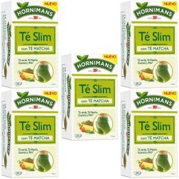 5 cajas de Slim con Té Matcha Hornimans 20 infusiones 8410091104518