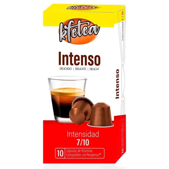 Intenso Kfetea 10 Cápsulas Compatibles Nespresso