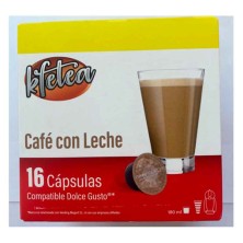Café con Leche Kfetea 16 cápsulas