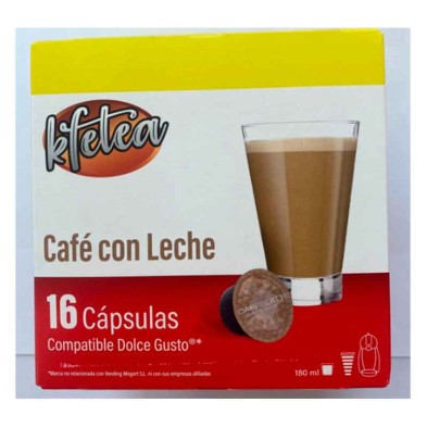 Café con Leche Kfetea 16 cápsulas