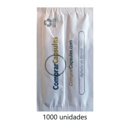 Azúcar 7g con agitador de bambú · Caja 1000 sobres