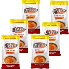 Kfetea Natural Café Molido: 6 Paquetes de 250g de Sabor Excepcional