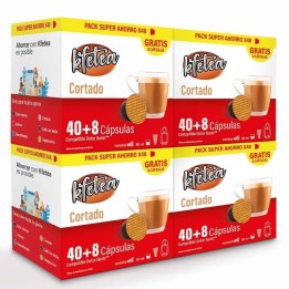 Cortado Kfetea 192 Cápsulas Compatibles Dolce Gusto