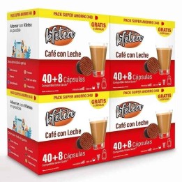 Café con Leche Kfetea 192 Cápsulas Dolce Gusto