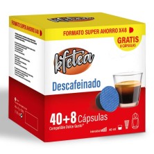 Descafeinado Kfetea 48 cápsulas para Dolce Gusto