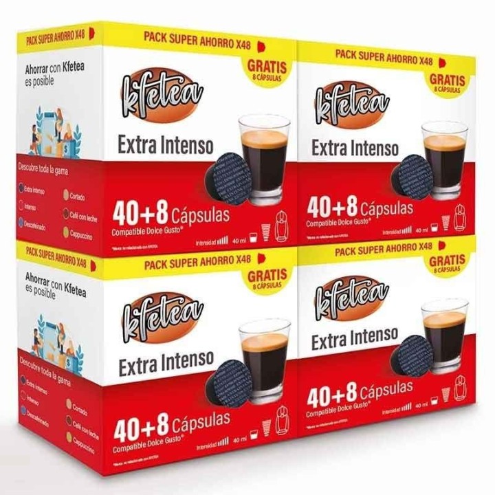 Extra Intenso Kfetea 192 Cápsulas Dolce Gusto