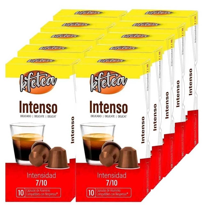 Intenso Kfetea 100 Cápsulas Compatibles Nespresso