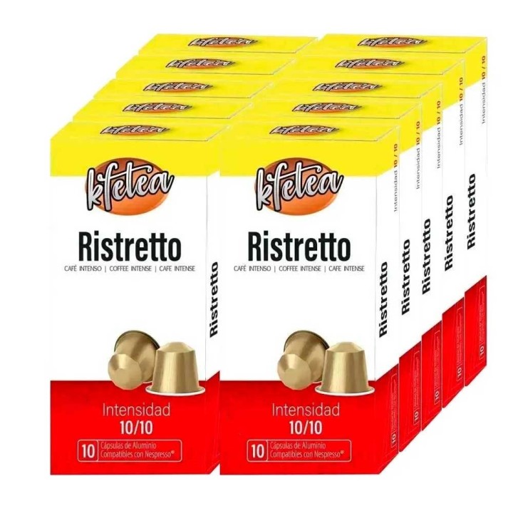 Ristretto Kfetea 100 Cápsulas Compatibles Nespresso