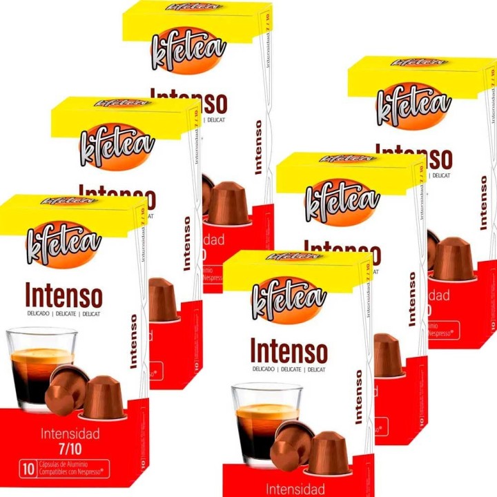 Intenso Kfetea 60 Cápsulas Compatibles Nespresso