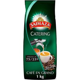 Saimaza, café en grano especial Catering mezcla, 75/25% 1 kg. Hosteleria y horeca