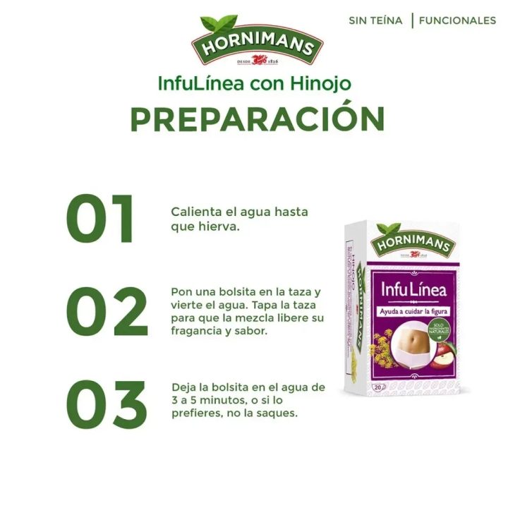 InfuLinea con Hinojo Hornimans 20 infusiones