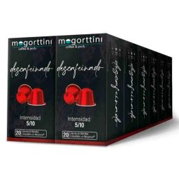 Descafeinado Mogorttini 12 cajas de 20 cápsulas cada una. Compatibles Nespresso