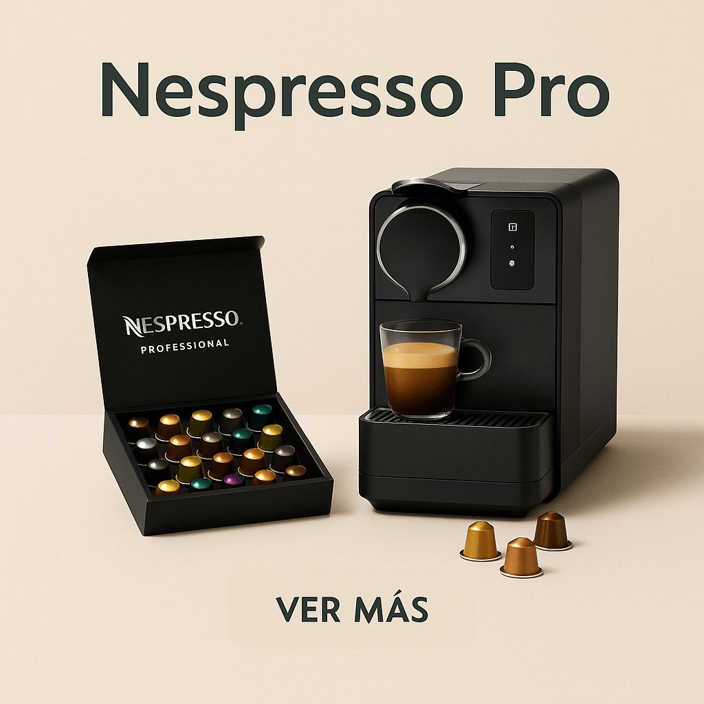 Nespresso Professional de la marca Mogorttini, kfetea, l'or y originales